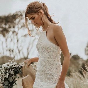 NIB Spell Casablanca Lace Gown